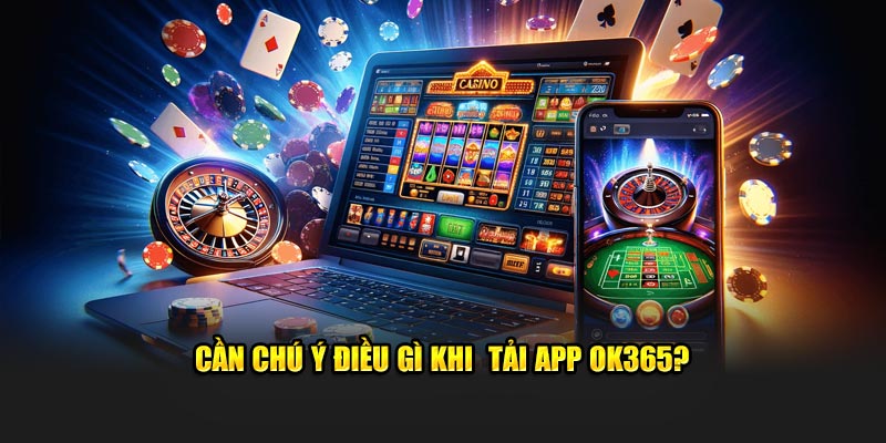 Cần chú ý điều gì khi  tải app OK365?