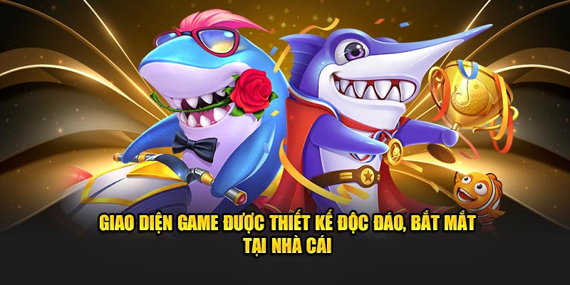 Giao diện game được thiết kế độc đáo, bắt mắt tại nhà cái